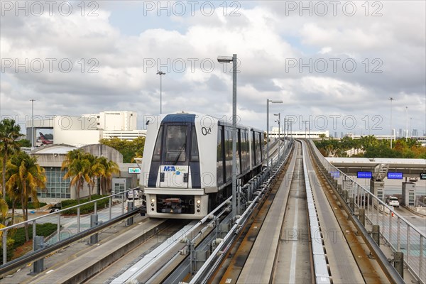 MIA People Mover at Miami Airport