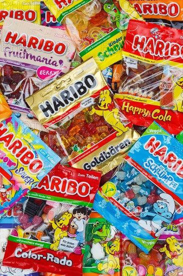 Haribo gummy bears gummy bears different varieties wallpaper