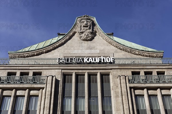 Historical department store facade