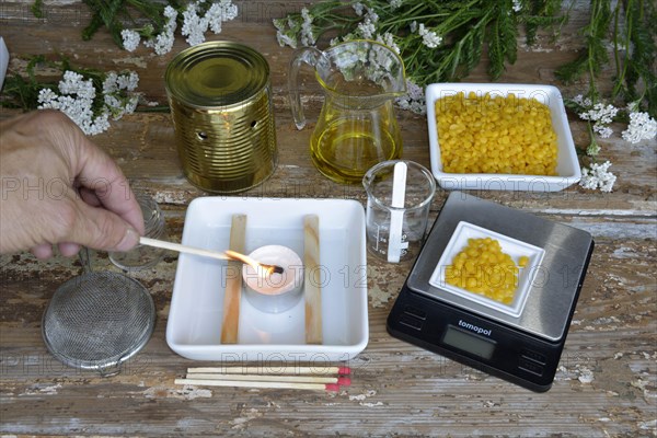 Production Yarrow ointment