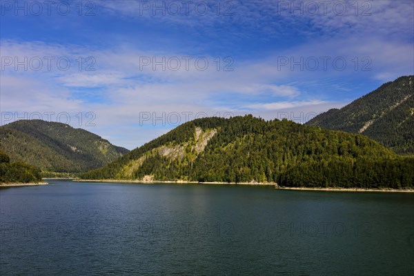 Sylvenstein reservoir