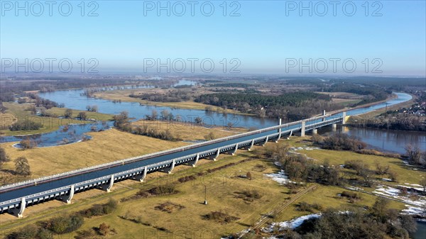 Waterway junction Magdeburg