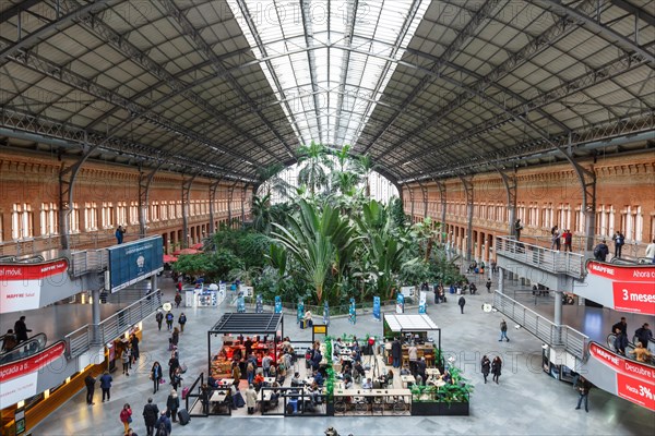 Madrid Atocha Renfe Estacion train station