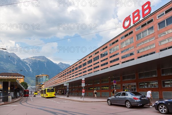 Innsbruck Central Station OeBB Austrian Federal Railways