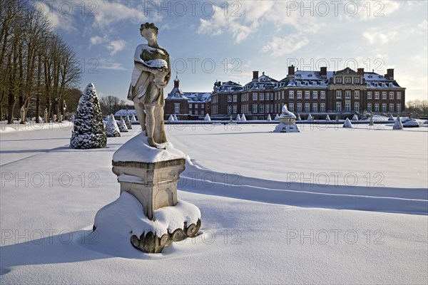 Nordkirchen Castle in winter