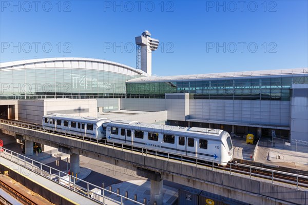 Airtrain train at New York John F Kennedy