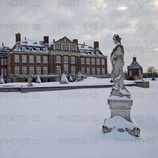 Nordkirchen Castle in winter