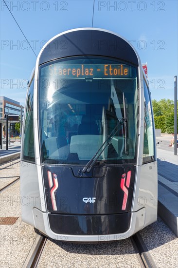 Tram Luxtram tramway tramway local traffic CAF vehicle