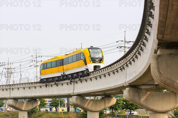 A Maglev train at Seoul Incheon Airport