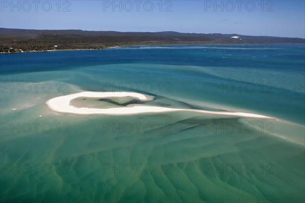 Aerial view of Moreton Bay