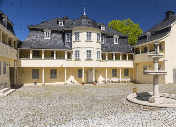 Inner courtyard of Paulus-Schloessel