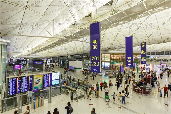 Hong Kong Chek Lap Kok Airport Terminal Hong Kong