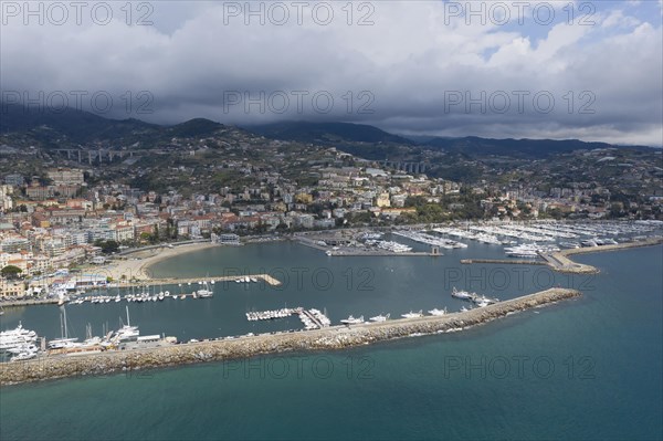 Aerial view Sanremo