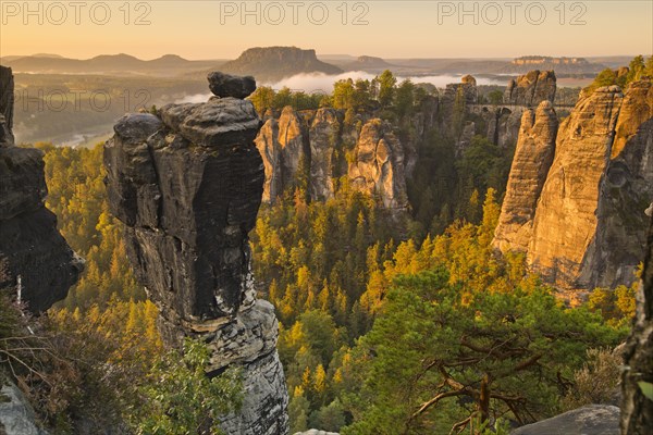 View to the Bastei