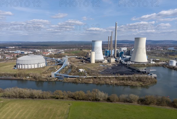 Staudinger steam power plant on the Main