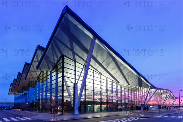 Terminal of Gdansk Lech Walesa Airport Gdansk