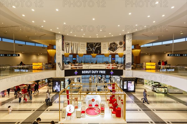 Duty Free Shops in Beirut Airport Terminal