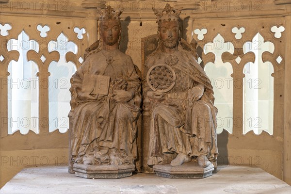 Ruling couple in the Holy Sepulchre Chapel