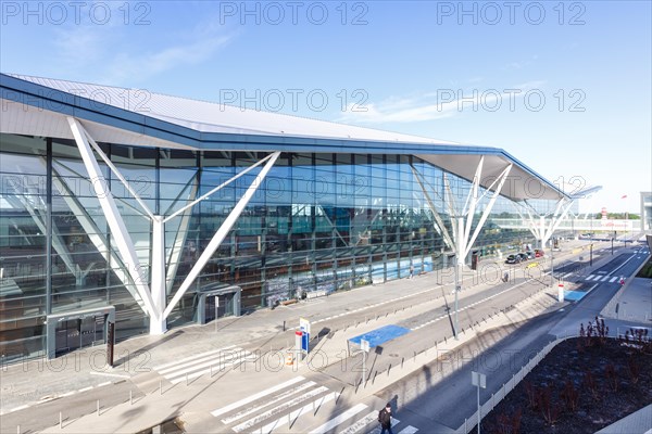 Terminal of Gdansk Lech Walesa Airport Gdansk