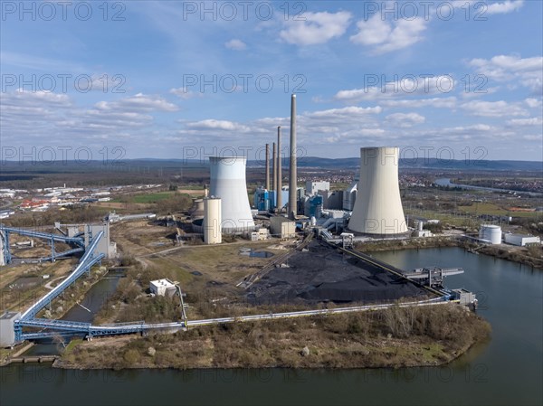Staudinger steam power plant on the Main