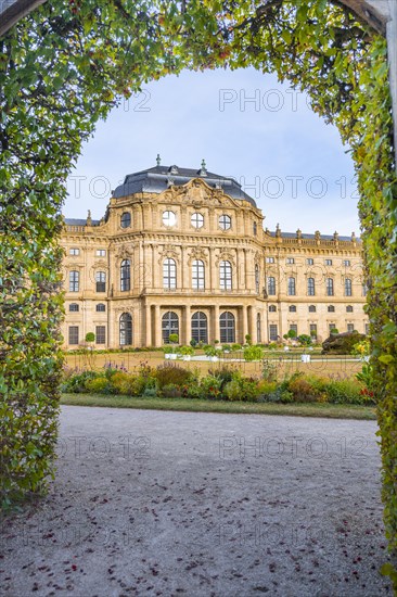 Court Garden with Residence Palace