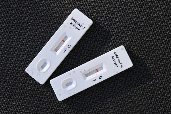 Two negative antigen rapid tests