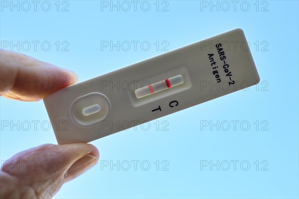 Positive antigen rapid test