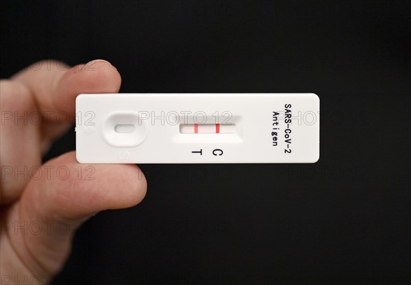 Positive antigen rapid test