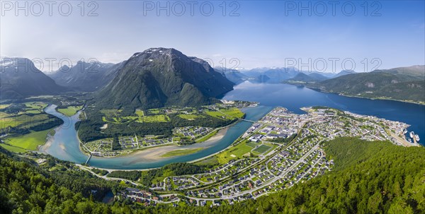 View from the hike Romsdalseggen