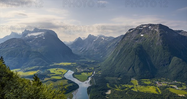 View from the hike Romsdalseggen