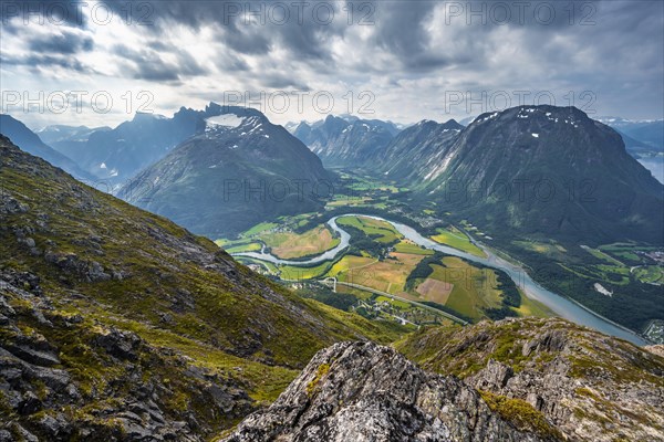 View from the hike Romsdalseggen