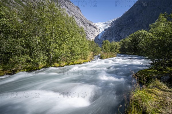 Briksdalselva River