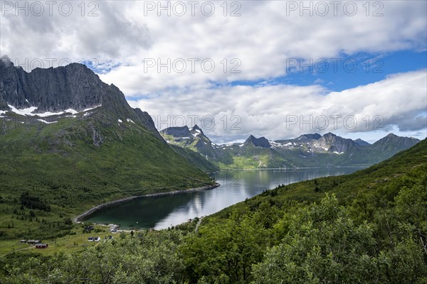 View from Bergsbotn viewing platform