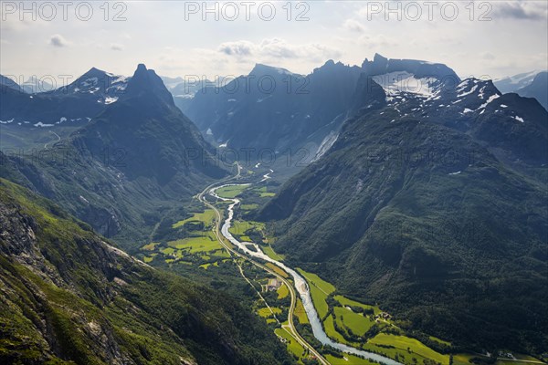 View from the hike Romsdalseggen