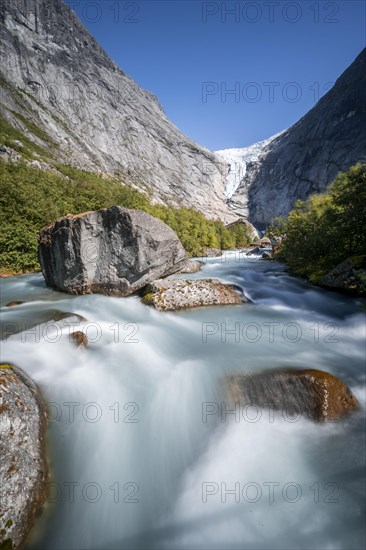 Briksdalselva River