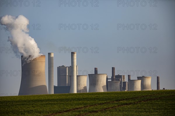 Neurath lignite-fired power plant of RWE Power Ag