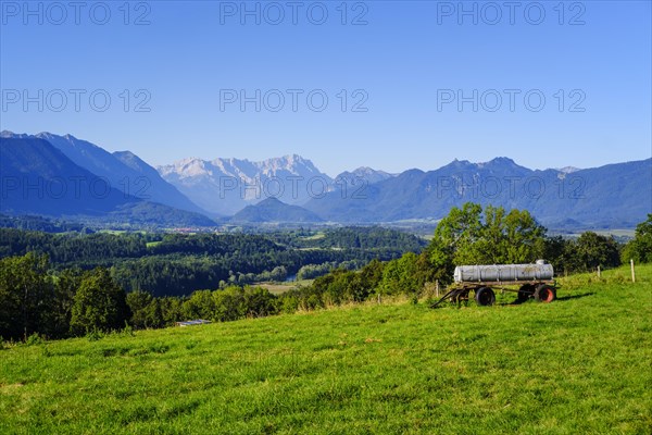 View over Loisachtal