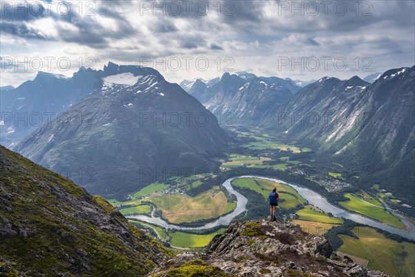 View from the hike Romsdalseggen