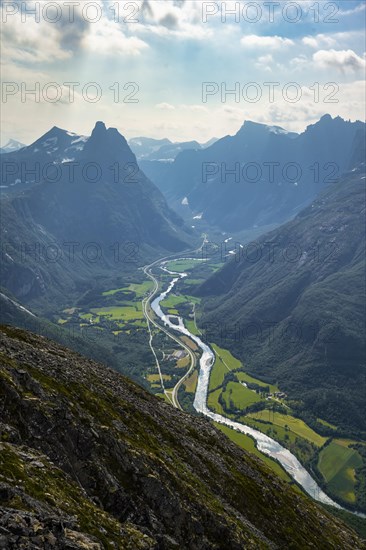 View from the hike Romsdalseggen