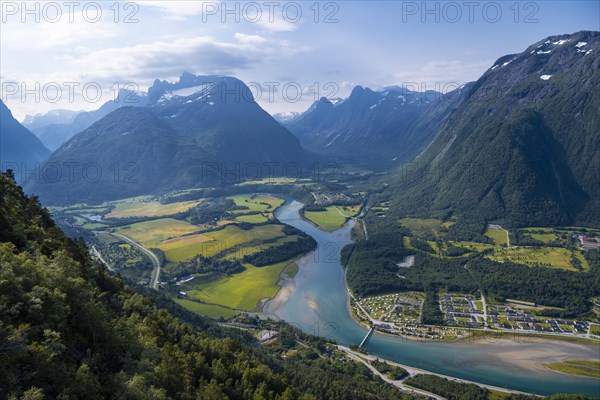 View from the hike Romsdalseggen