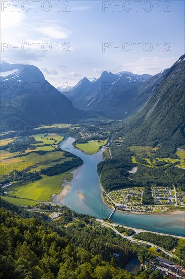 View from the hike Romsdalseggen