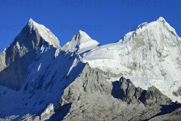 Mountain massif of Nevado Huandoy