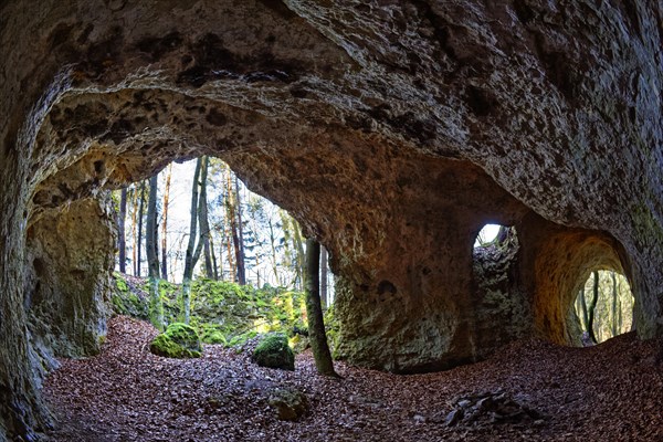 Collapsed cave near Elbersberg chapel