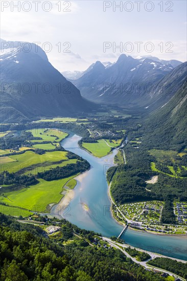 View from the hike Romsdalseggen