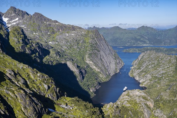 Mountains and sea