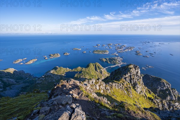 Small rocky islands in the sea