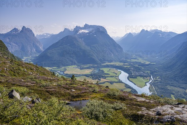 View from the hike Romsdalseggen