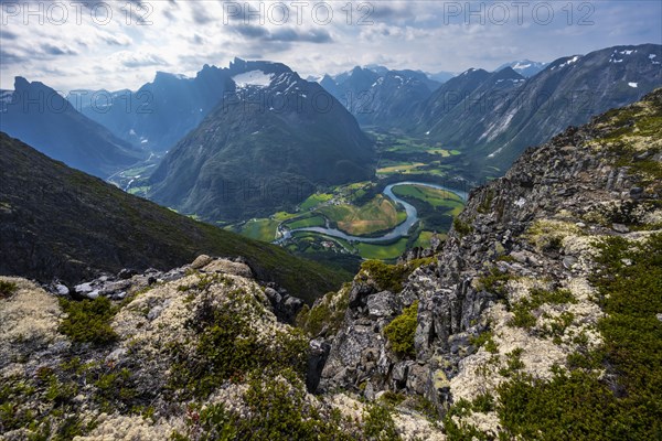 View from the hike Romsdalseggen