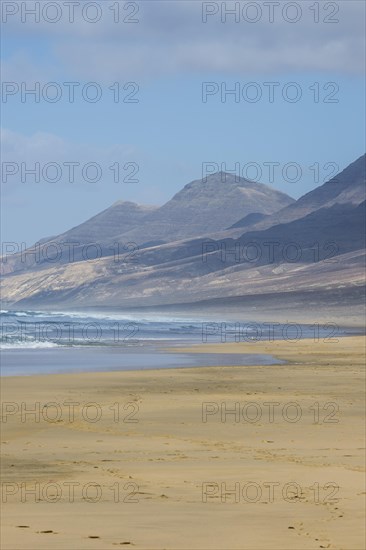 Remote Cofete beach