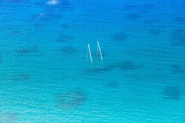 Ship boat sea shipwreck vacation diving text free space copyspace aerial photo tourism in the maldives